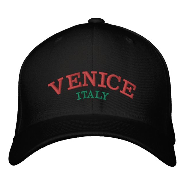 Venice Italie brodé Casquette personnalisé (Devant)
