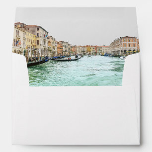 Venice Italie Enveloppe photo Liner & Adresse de r