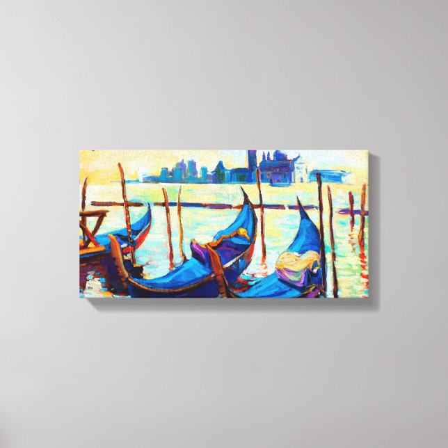Venice, Italy at sunset Canvas Print (Front)