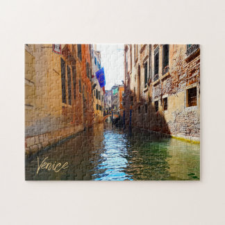 Venice Italy Canal Living Pretty Little Bridge Jigsaw Puzzle
