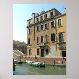 Venice Italy Canal Poster