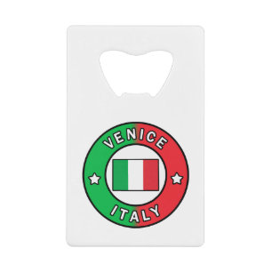 Venice Italy Credit Card Bottle Opener