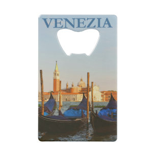 Venice Italy Credit Card Bottle Opener