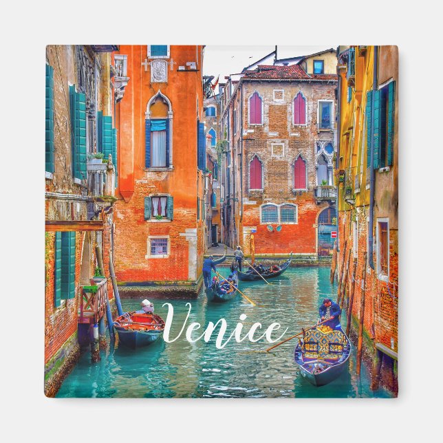 Venice Italy Europe Travel Italia Magnet (Front)