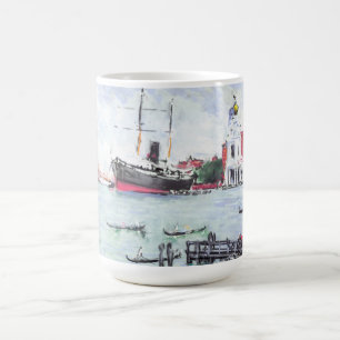 Venice Italy Excursion Pier 1901 Coffee Mug