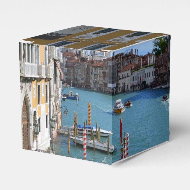 Venice Italy Favor Box (Front Side)