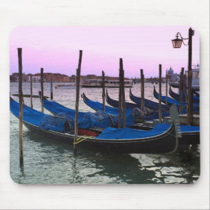 Venice Italy Gondolas Mousepad