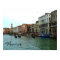 Venice, Italy Gondolas on the Grand Canal Poster