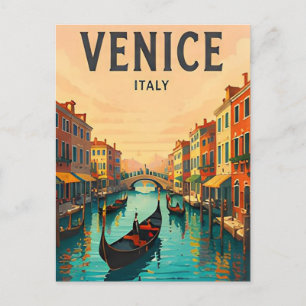Venice Italy Grand Canal Romantic City Escape Postcard