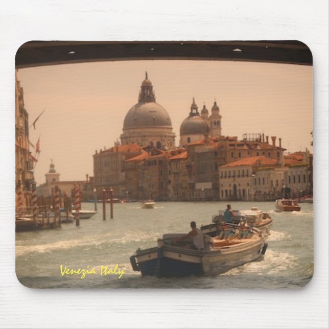 Venice Italy Grand Canal Vintage  Mouse Pad (Front)