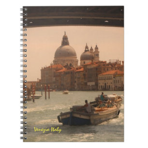 Venice Italy Grand Canal Vintage  Notebook