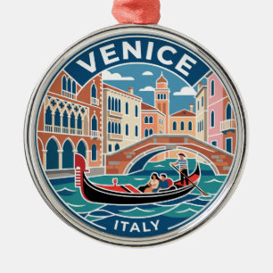 Venice, Italy Italy Metal Ornament