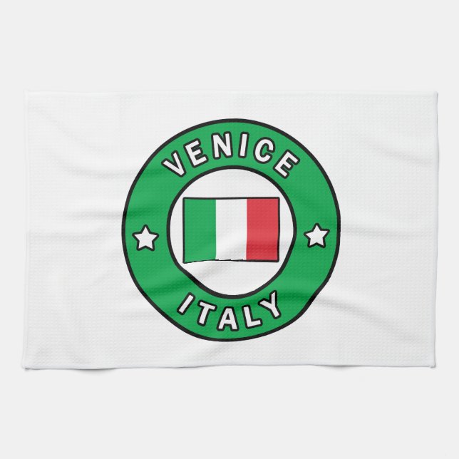 Venice Italy Kitchen Towel (Horizontal)