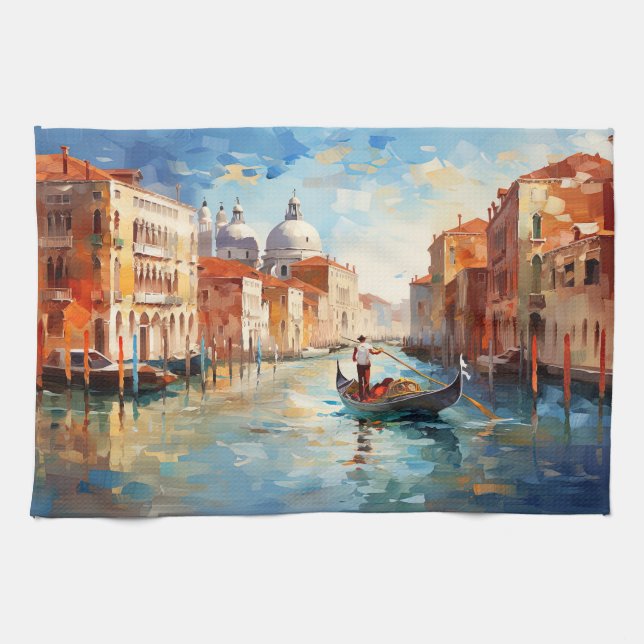 Venice, Italy Kitchen Towel (Horizontal)