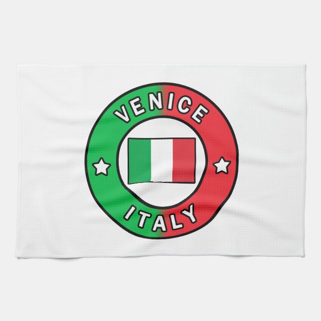 Venice Italy Kitchen Towel (Horizontal)