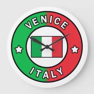 Venice Italy Large Clock