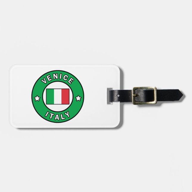 Venice Italy Luggage Tag (Front Horizontal)
