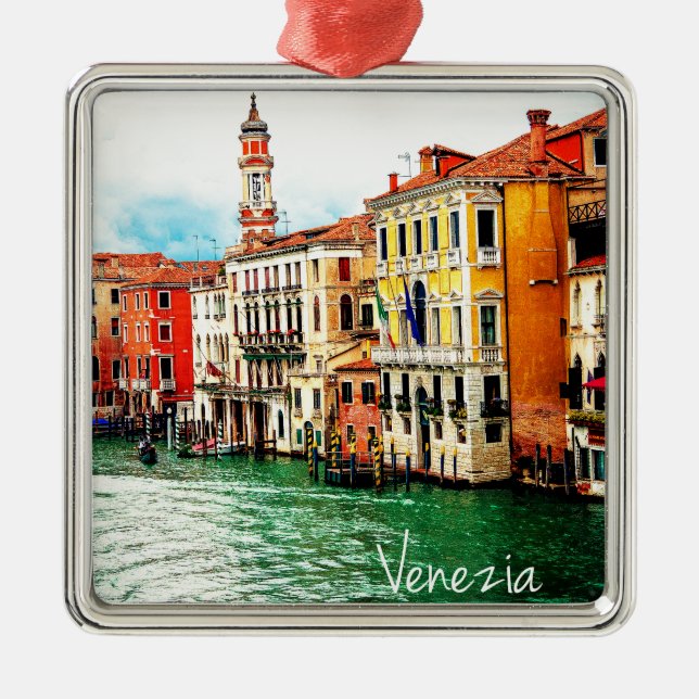 Venice - Italy Metal Ornament (Front)