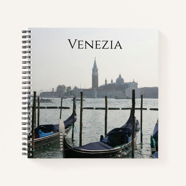 Venice Italy Notebook (Front)
