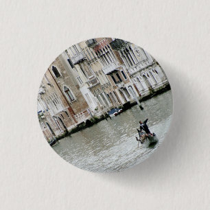 Venice, Italy: On the Grand Canal 1 Inch Round Button