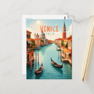 Venice Italy Postcard