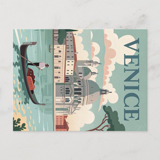 Venice, Italy Postcard (Front)