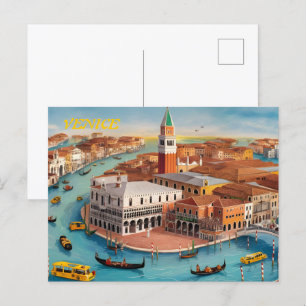Venice Italy Postcard