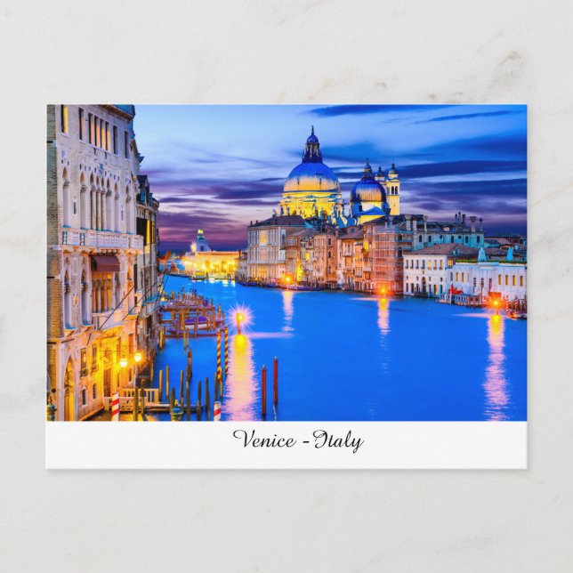 Venice Italy Postcard (Front)