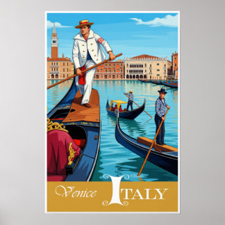 Venice, Italy poster