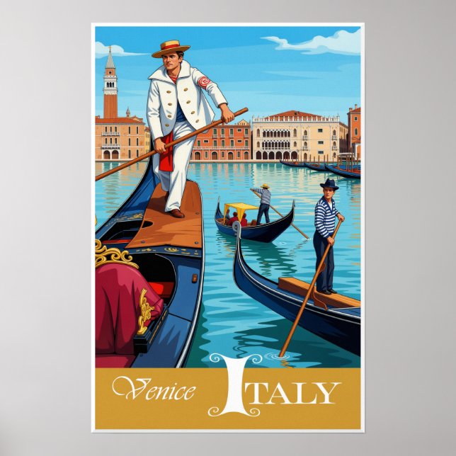 Venice, Italy poster (Front)