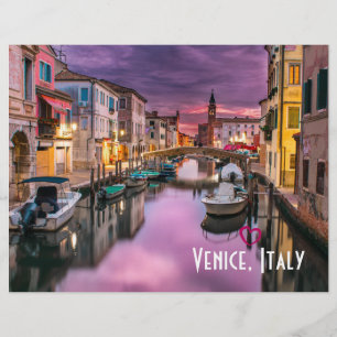 Venice, Italy Scenic Canal & Venetian Architecture Flyer