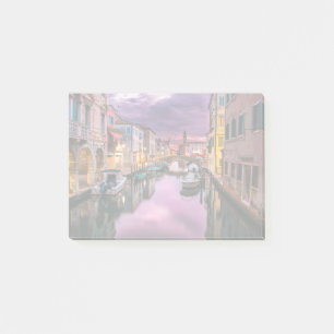 Venice, Italy Scenic Canal & Venetian Architecture Post-it Notes