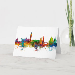 Venice Italy Skyline Card