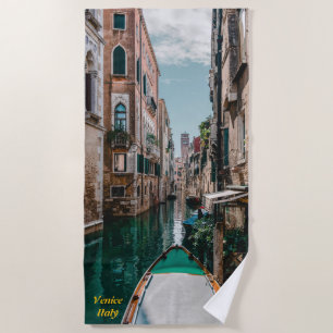 Venice Italy The Floating City Beach Towel