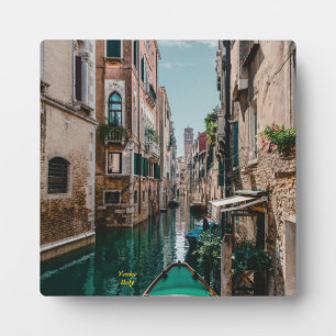 Venice Italy The Floating City Plaque