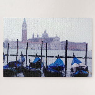 Venice Italy Travel Grand Canal Gondolas Jigsaw Puzzle