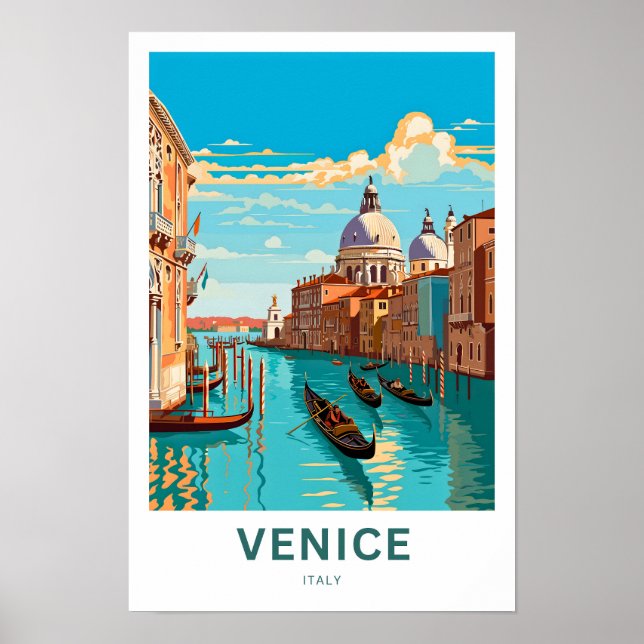 Venice Italy Travel Print (Front)