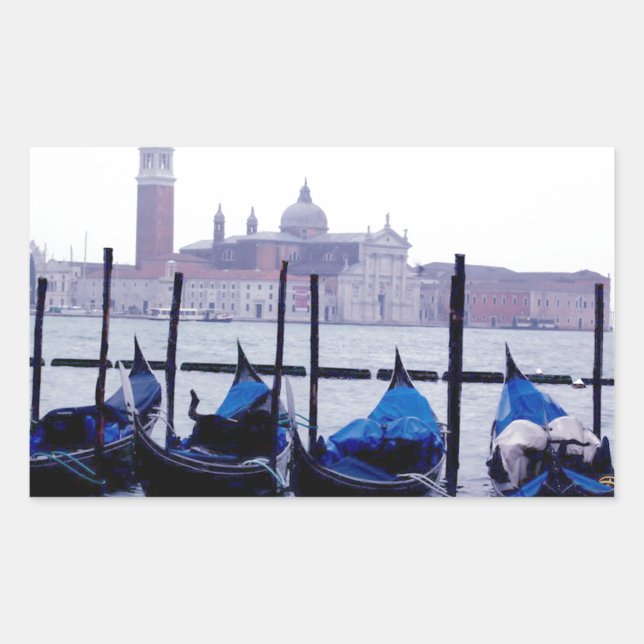 Venice Italy Travel Sticker (Front)