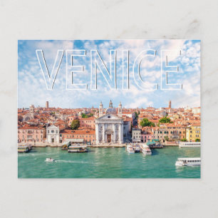 Venice Italy Vacation Postcard