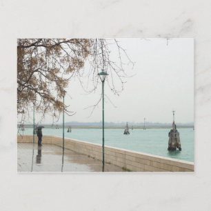 Venice laguna postcard