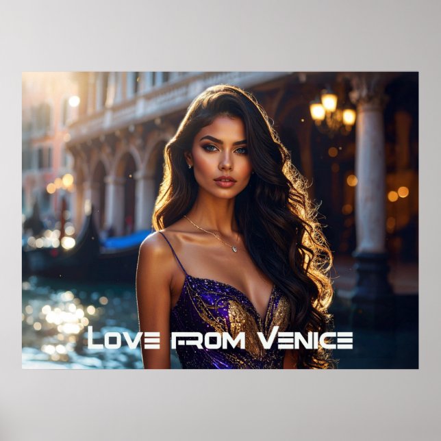 VENICE - LOVE FROM VENICE POSTER (Front)