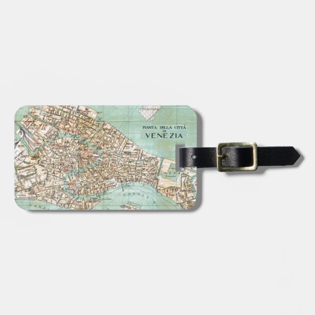 Venice Luggage Tag (Front Horizontal)