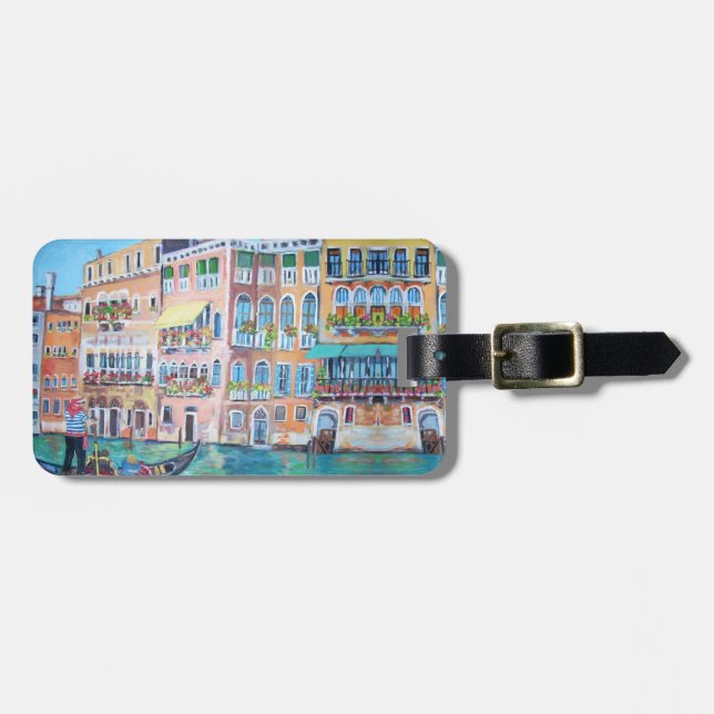 Venice, luggage Tag (Front Horizontal)