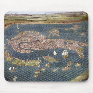 VENICE: MAP, 16TH CENTURY MOUSE PAD