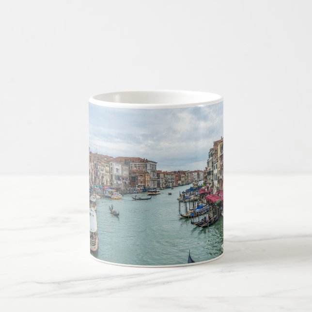Venice Nature Scene Buildings Coffee Mug (Center)