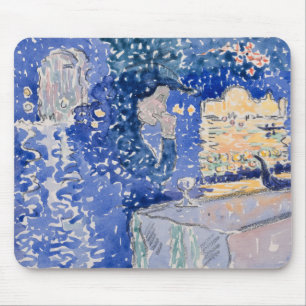 Venice Night of the Festival of the Redeemer Mouse Pad