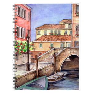 Venice - Pen & Wash Watercolor Notebook