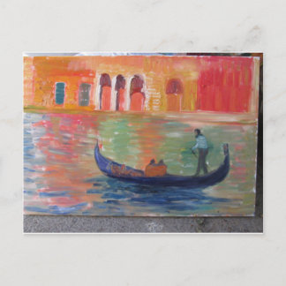 venice postcard