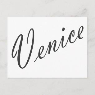 Venice Products! Postcard