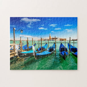 Venice puzzle with Grand Canal